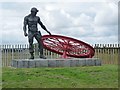 Miners monument at Ellington