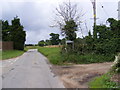 TM4160 : Grove Road, Friston & the Bridleway to the B1069 Snape Road by Geographer
