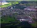 Coatbridge from the air