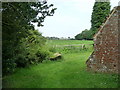 St John, Farley Chamberlayne: looking towards the farm