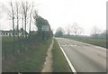TR2143 : Canterbury Road (A260), Swingfield Minnis in 2004 by John Baker