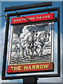 TQ6350 : The Harrow sign by Oast House Archive