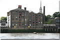 TQ3579 : Thames Tunnel Mills, Rotherhithe by Chris Allen