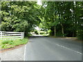 Looking north-west up Church Lane