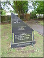 Memorial to the Holocaust in Palmerston Cemetery, Chatham