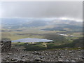 L9177 : Lough Nacorra from the summit of Croagh Patrick by Eric Jones