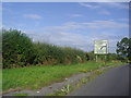 Road sign on the A40 London Road