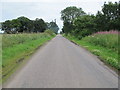 Looking along the old A96 towards Forres.