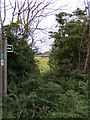 Footpath to the B1069 Church Road