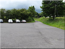 N5877 : The Loughcrew visitors car park by Eric Jones