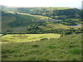 Looking down on the site of Bwllfa No 1 pit in the Dare Valley