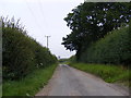 TG0826 : Church Lane, Wood Dalling by Geographer