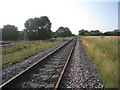 The line towards Immingham