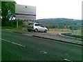 Entrance to development site, Glyn-Neath