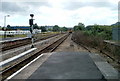 A view  SW from Carmarthen railway station