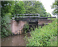 Drunken Bridge Lock 74 from below