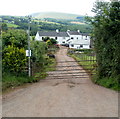 Entrance to Beiligwern Farm