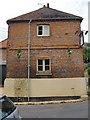 The White Lion Inn at Wherwell - end elevation, showing 