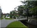 Lift bridge; bridge no. 24,Wood End,  Peak Forest Canal