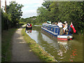 Passing Market Bosworth on the Ashby canal