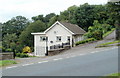 Glasllwch Lane house adjacent to Trinity Methodist Church, Newport