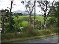 Remains of the railway bridge seen from the Motte Hill