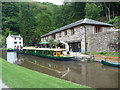 Summer scene at Llanfoist Wharf