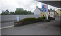 G1317 : Looking through the petrol station at main Crossmolina road by C Michael Hogan