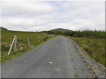 G7081 : Road at Meenreagh by Kenneth  Allen