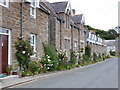 Terraced cottages at Dunbeath