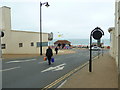 Approaching the beach from the Esplanade Roundabout