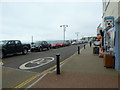 Parked cars on The Esplanade