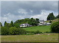 Hill farm near Ysbyty Cynfyn, Ceredigion