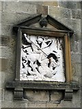 NZ8910 : Bagdale Hall - Venetian wall sculpture by Mike Kirby