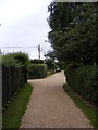 Donkey Lane, Friston & footpath to Mill & Low Roads