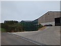 Modern farm buildings at Denbow Farm