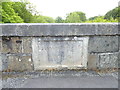 Datestone on Bont Seiont (Seiont Bridge), Caernarfon
