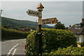 Old-style signpost, Hutton