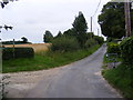 Church Road & the footpath to Friston Moor