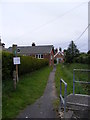 Church Path footpath to Grove Road