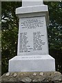 War Memorial, Leochel-Cushnie (1)