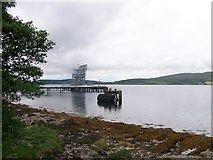 NS0971 : Loch Striven, re-fuelling base by Elliott Simpson