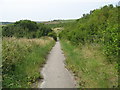 Start of Public Bridleway behind Ridge Close