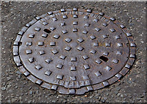 J3475 : Millfield Foundry manhole cover, Belfast (3) by Albert Bridge