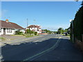 Bus stop in Gudge Heath Lane