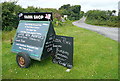 Farm shop at Higher Trenowin Farm