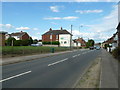 Approaching the junction of Ringwood Road and Bagber Road