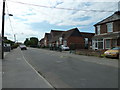 Approaching a school in Lydlynch Road