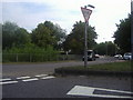 Roundabout on Hitchin Road, Stevenage