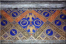 TQ0934 : Holy Trinity, Rudgwick - Tiles by John Salmon